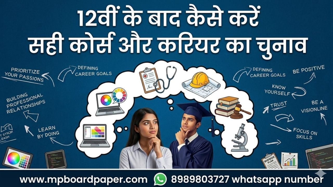 12th maths के बाद सही Career और Course का चयन कैसे करें
