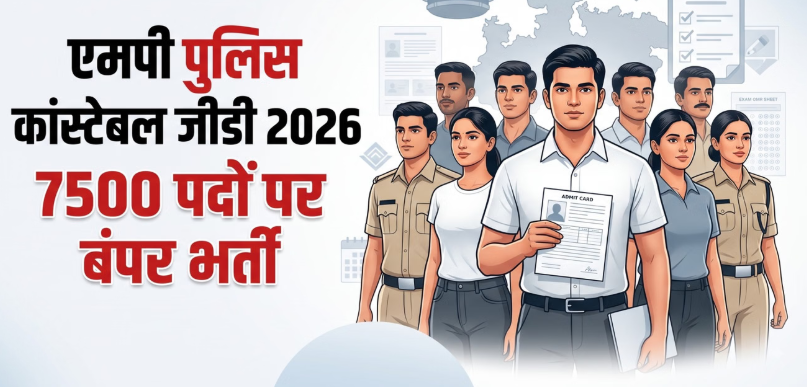 MP Police Constable Bharti 2026 | एमपी पुलिस कांस्टेबल भर्ती 2026
